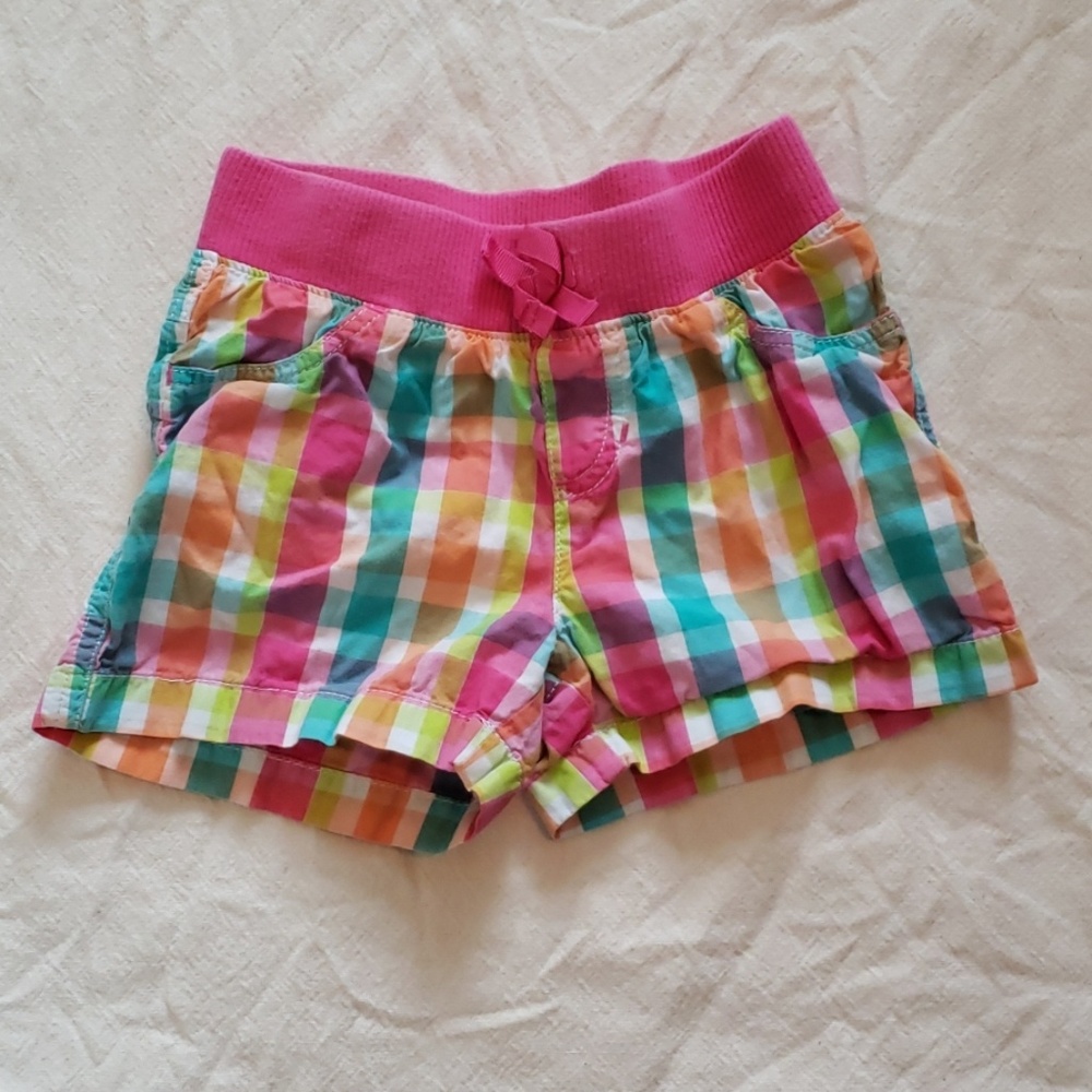 Plaid shorts